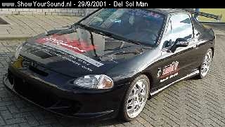 showyoursound.nl - Del Sol thats been I.C.Ed to the max!!! - Del Sol Man - Kaminari Sol.jpg - Kaminari Body Kit!!  Oh yeah and the best Tuning shop in the Netherlands.  Hyperformance Tuning